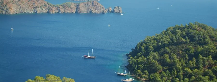 Blaue Kreuzfahrten Türkei, Yachtcharter Türkei, Segeltouren Türkei. Yacht- und Gulet-Urlaub - V-GO Yachting