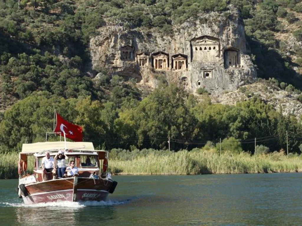 Bain de boue de Dalyan