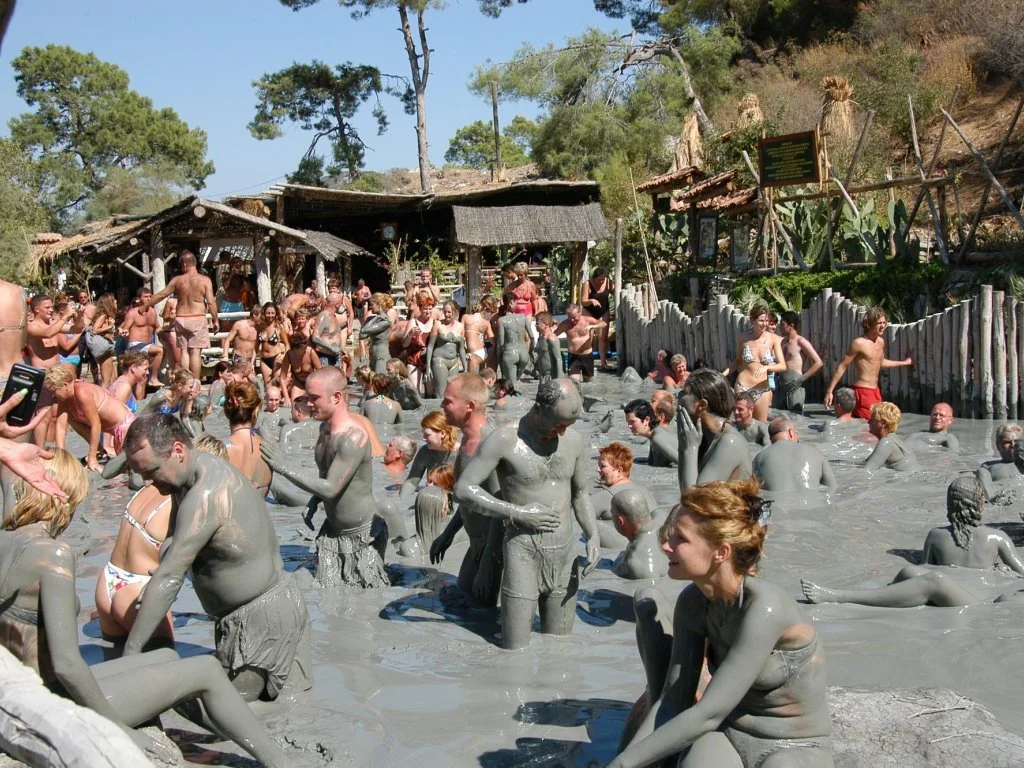 Bain de boue de Dalyan