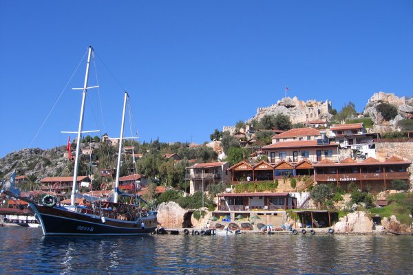 Blue Cruise Kas to Olympos on a Turkish Gulet
