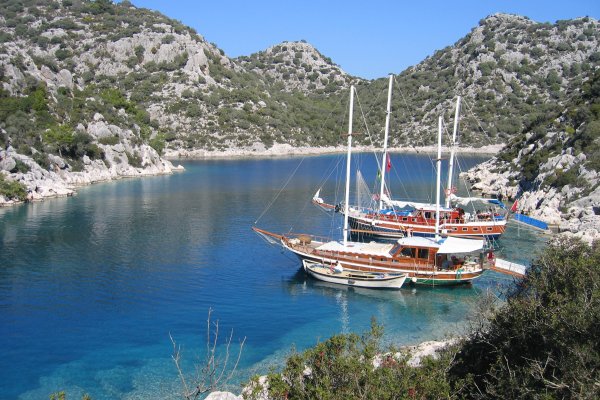 Blue Cruise Olympos to Kas on a Turkish Gulet